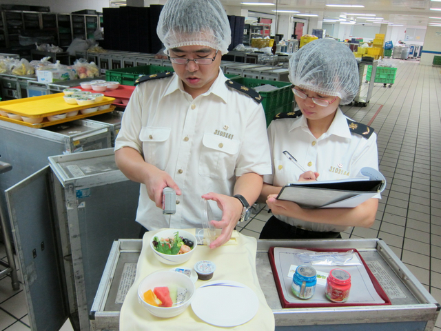 上海机场检验检疫局圆满完成海基会返台航食监督保障任务
